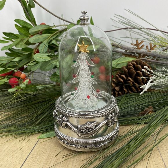 International Silver C. Revolving Musical Globe - Picture 4 of 12